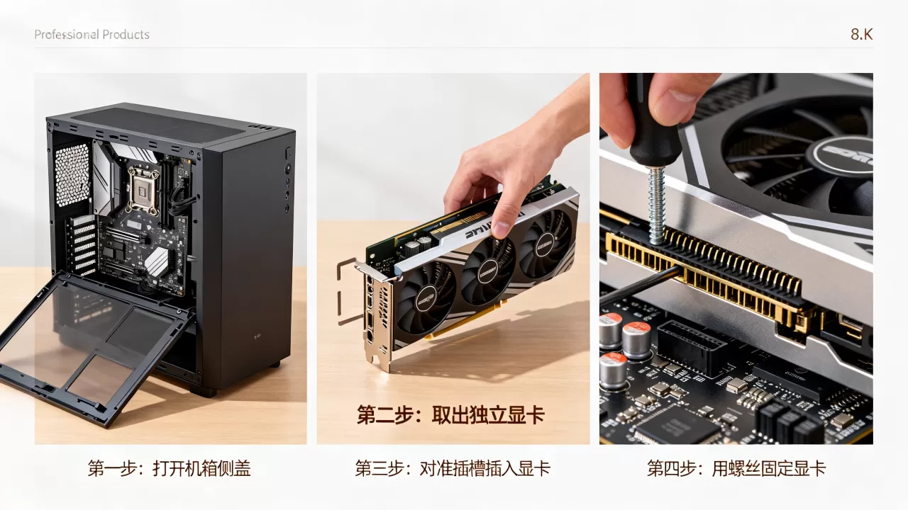 组装机怎样安装独立显卡，组装机安装显卡步骤