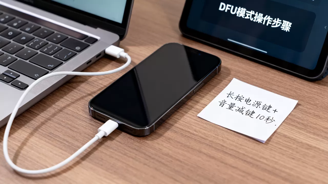 iPhone不能开机DFU模式怎么办，苹果手机无法开机进DFU模式解决方法