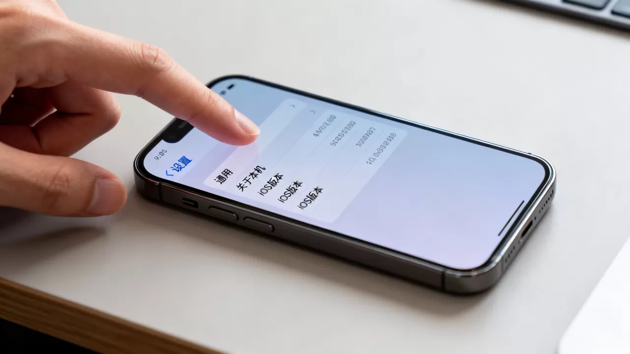iphonese怎么看版本，苹果iphonese查看系统版本方法