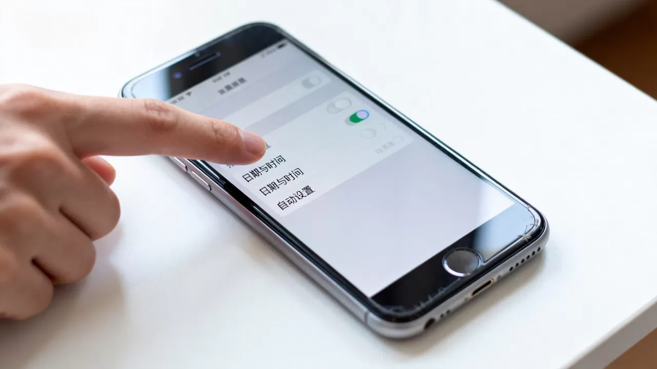 iphone7怎么设置日期，苹果7手机自动同步时间方法