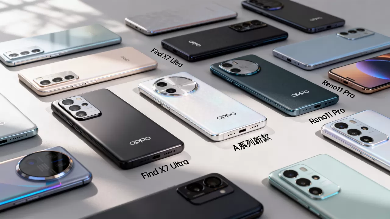 OPPO手机都有什么型号，OPPO最新手机型号大全