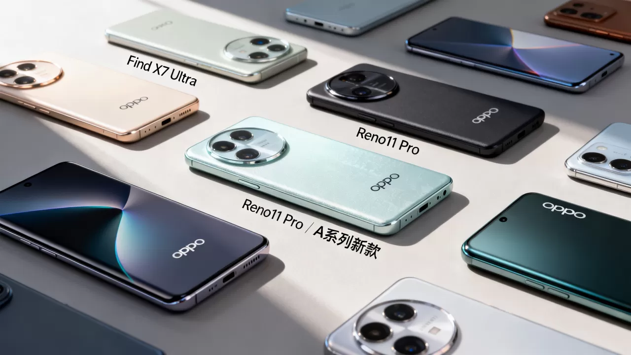 OPPO手机都有什么型号，OPPO最新手机型号大全