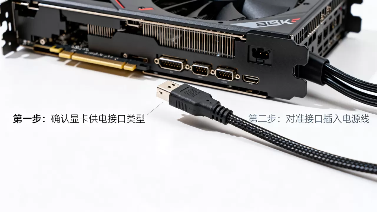 显卡电源线怎么安装图解，显卡供电线插错会坏吗