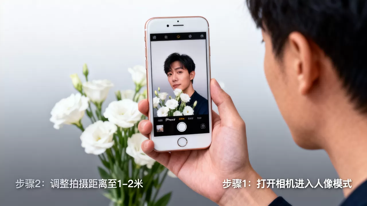 iPhone7p虚化怎么拍，iPhone7p人像模式虚化设置教程