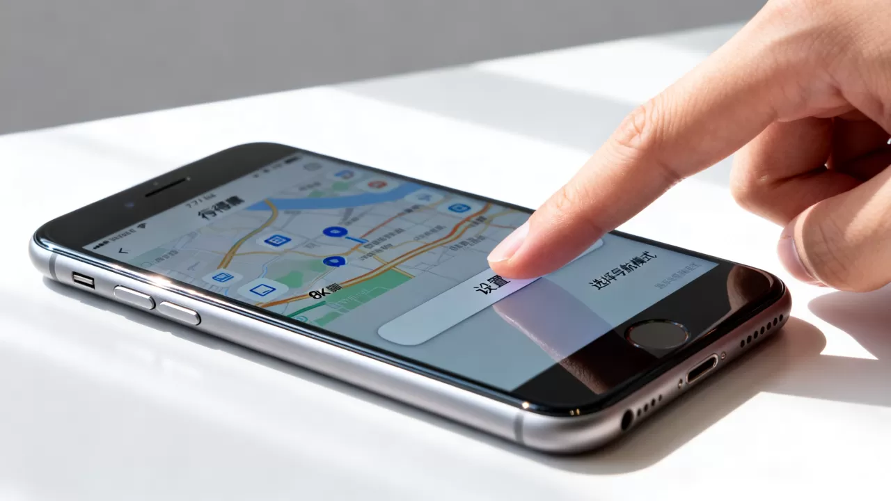 iphone7plus怎么导航，苹果手机高德地图怎么设置