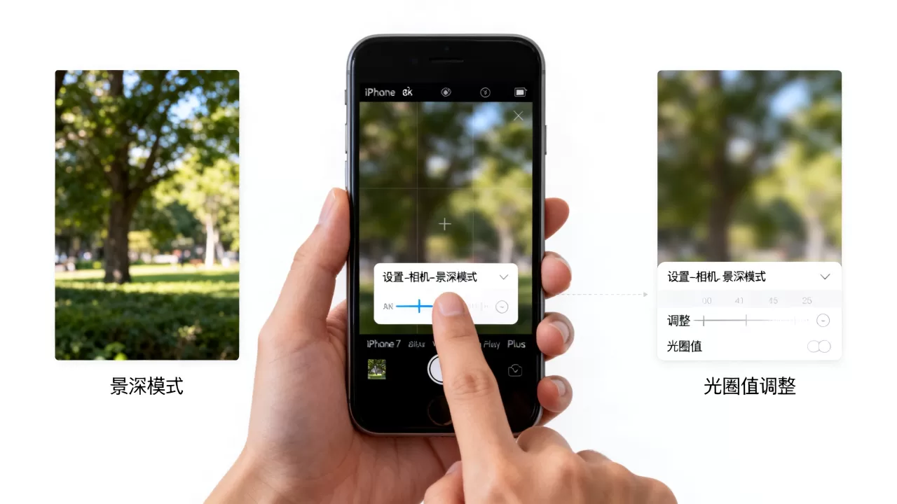 iphone7 plus怎么设置景深，苹果7plus相机虚化功能设置教程