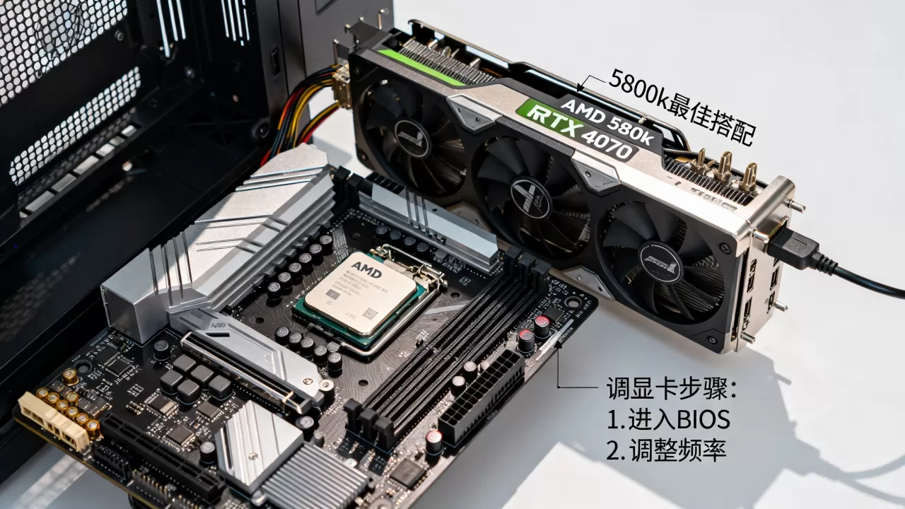 5800k怎样调显卡，5800k搭配什么显卡