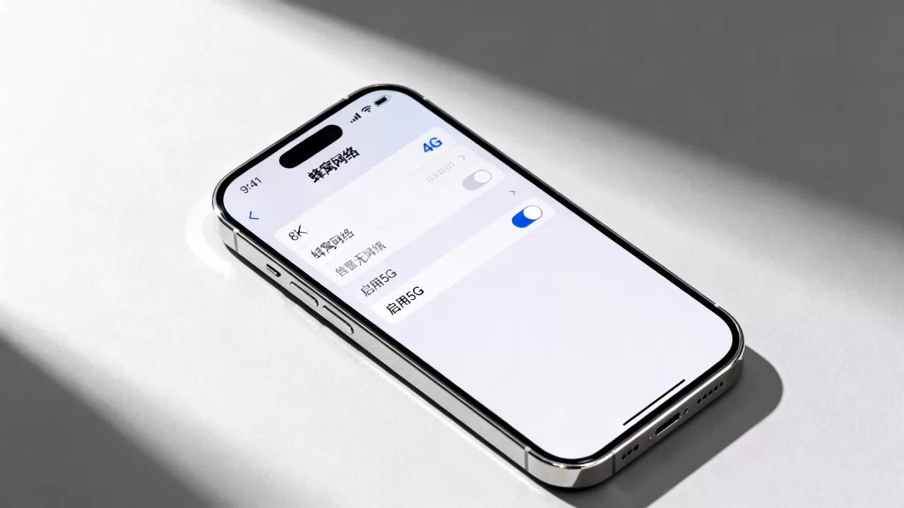 iphone一直2g怎么设置，iphone4g网络设置