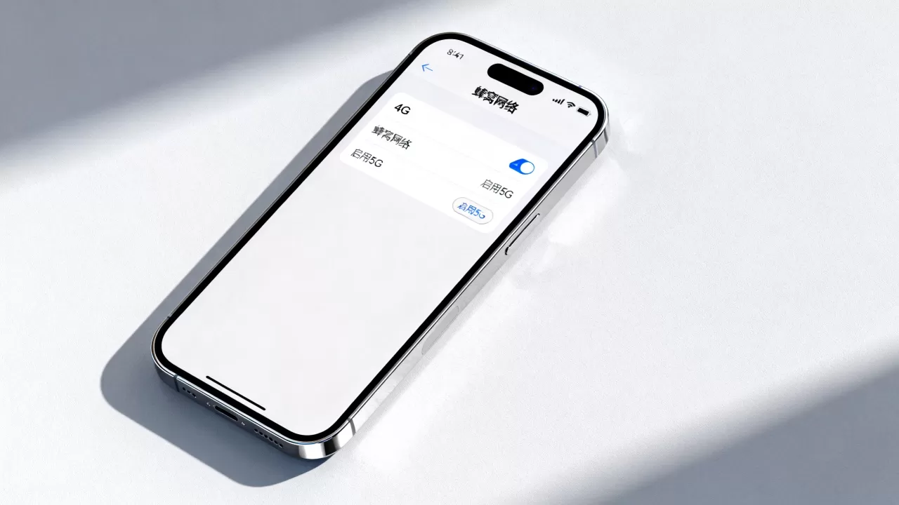 iphone一直2g怎么设置，iphone4g网络设置