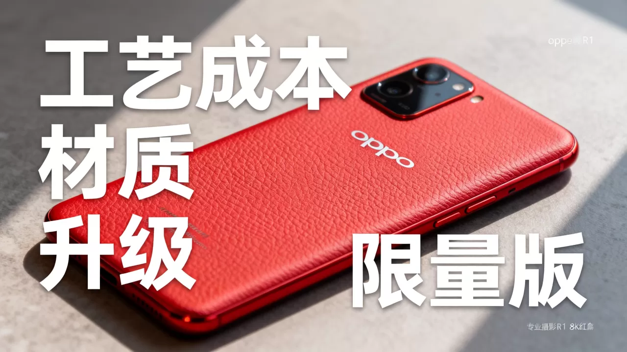 oppoR1红色为什么贵，oppoR1红色版价格高原因