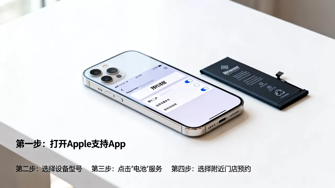 iphone换新机怎么预约，苹果手机换电池预约流程