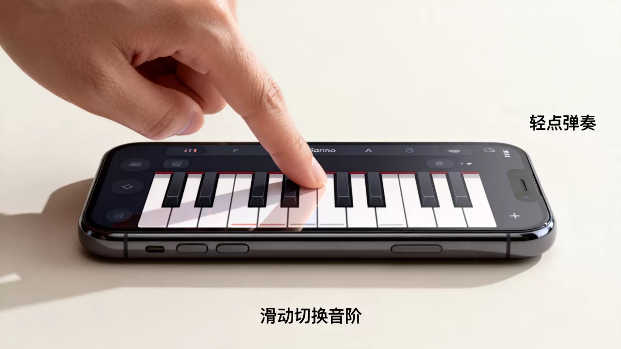 iphone钢琴怎么玩，iphone手机钢琴游戏
