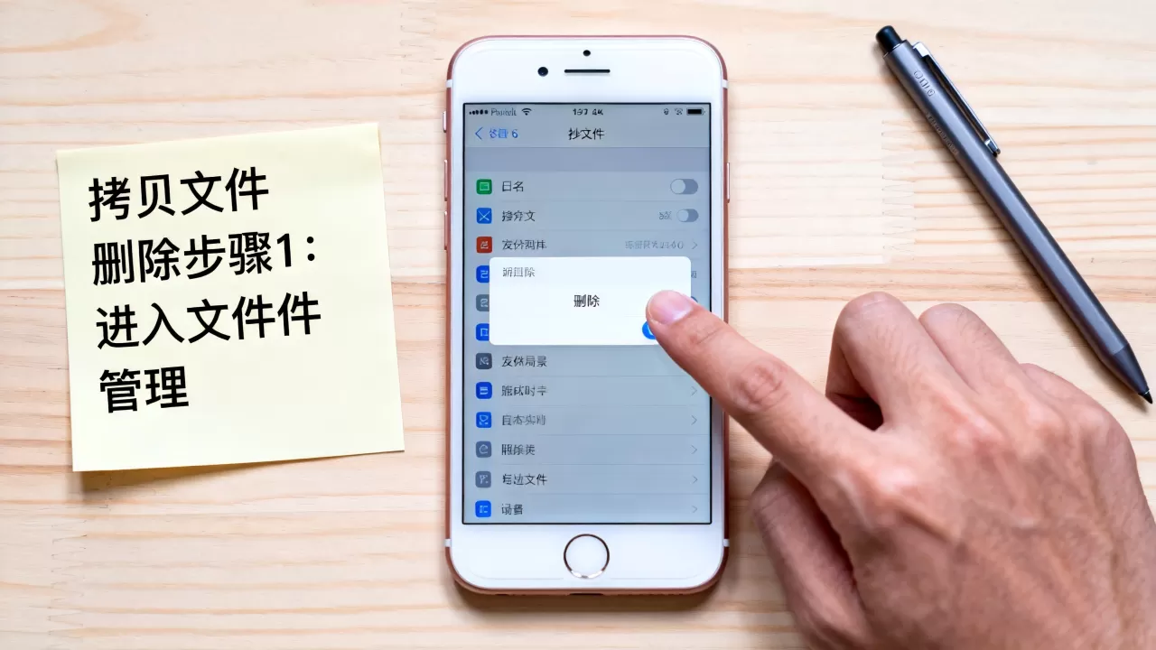 iphone6拷贝怎么删除，iphone6拷贝文件删除