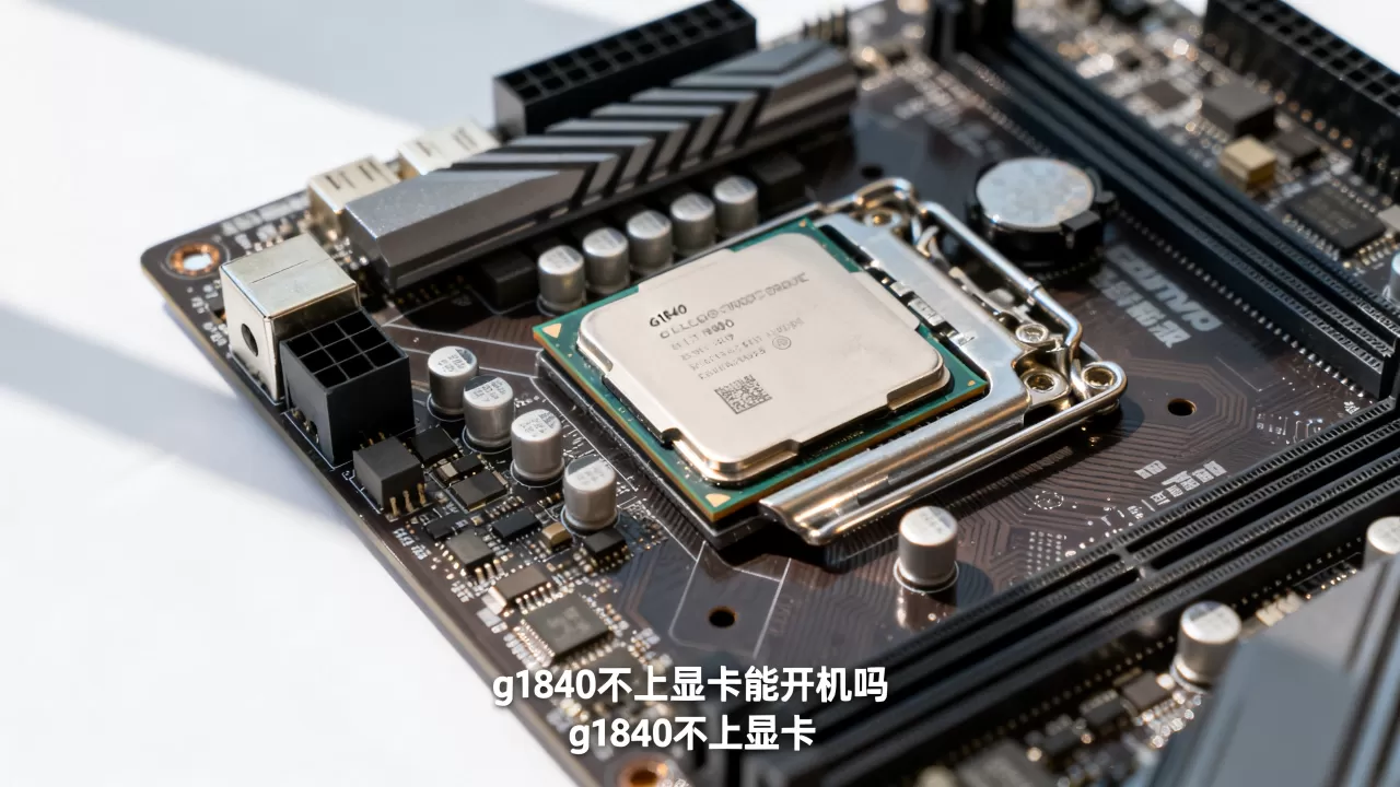 g1840不上显卡能开机吗，g1840不上显卡