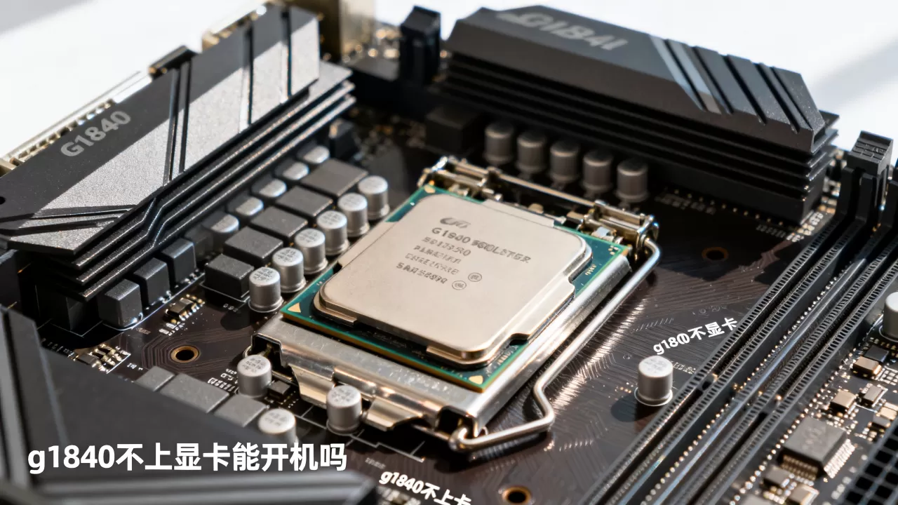 g1840不上显卡能开机吗，g1840不上显卡