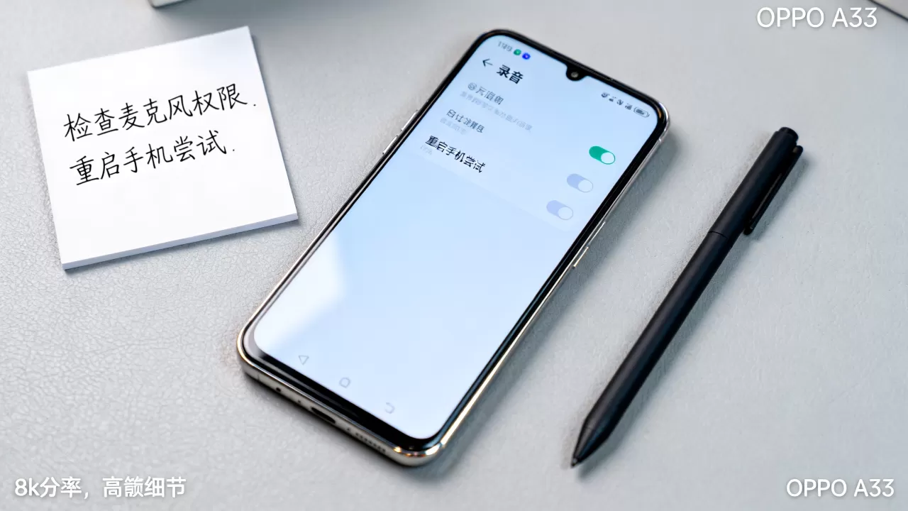 OPPO A33录音为什么不行，OPPO A33手机录音功能故障解决方法