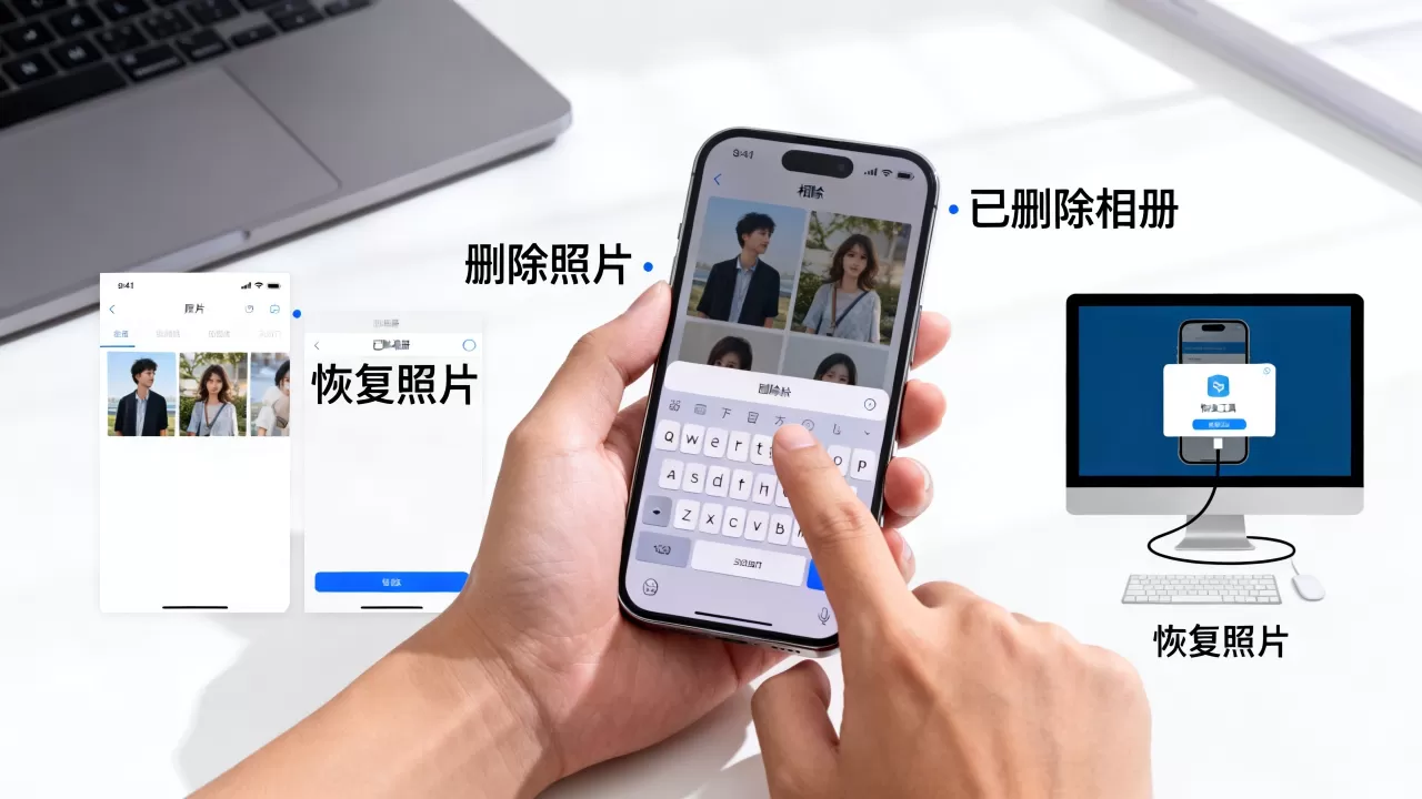 怎么将iphone照片删除，iphone删除照片后怎么恢复