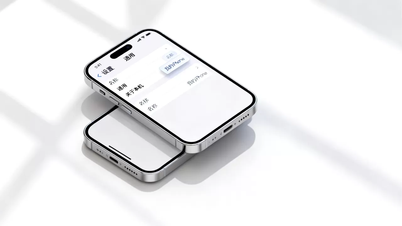 我的iphone名字怎么改，苹果手机怎么修改设备名称