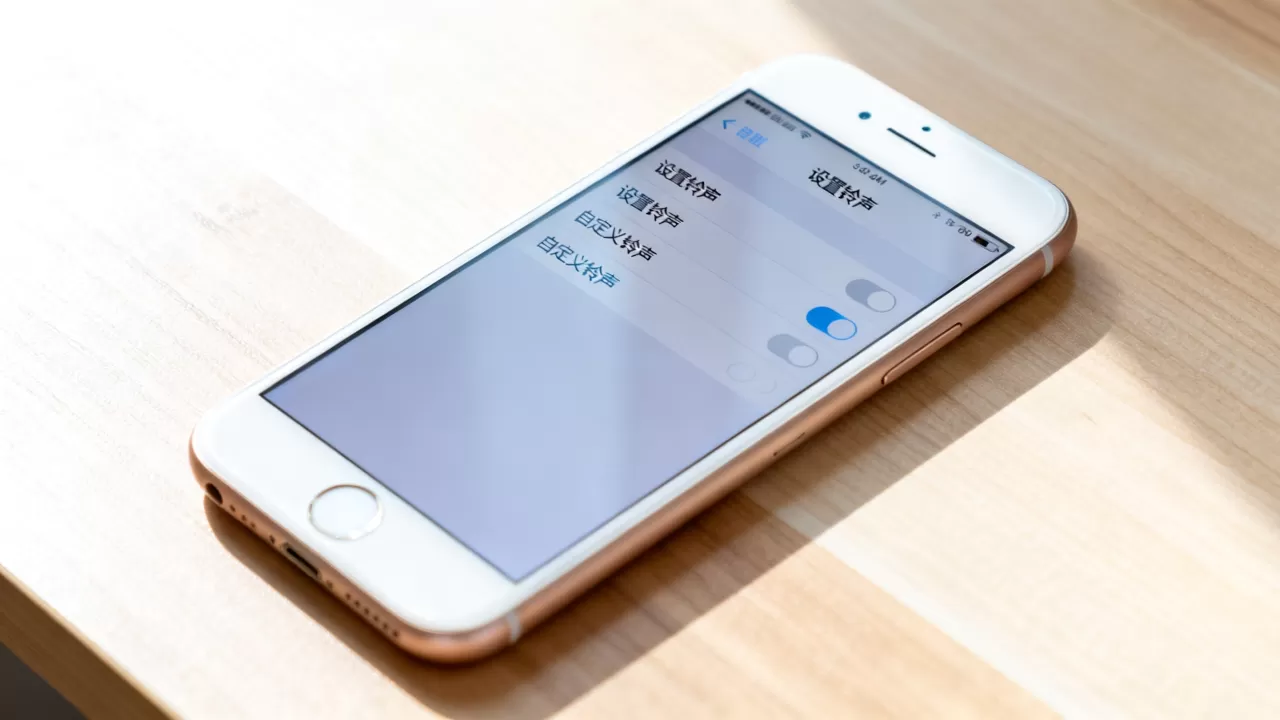 iphone6怎么设置铃声，iphone6设置自定义铃声