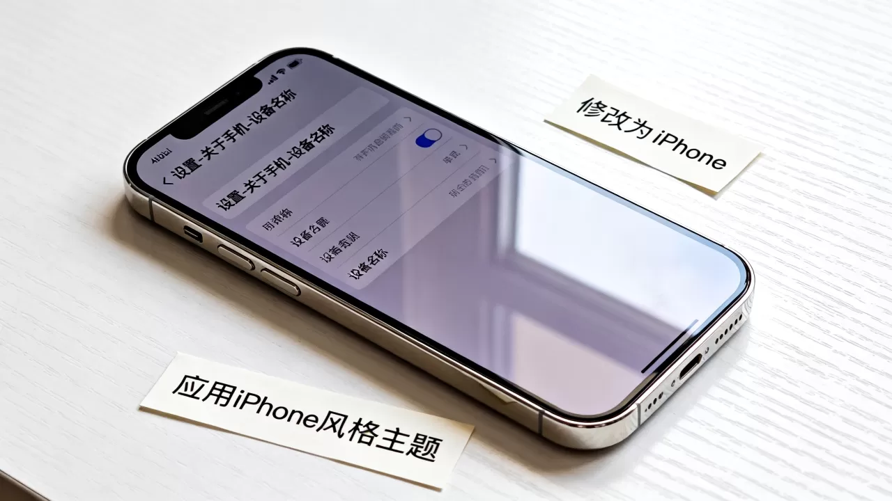 安卓怎么改iphone在线，安卓手机如何设置iPhone风格