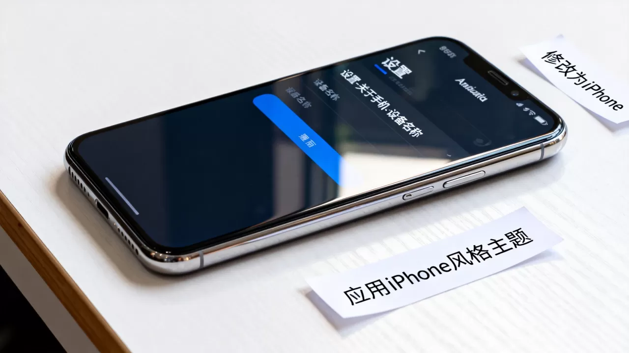 安卓怎么改iphone在线，安卓手机如何设置iPhone风格