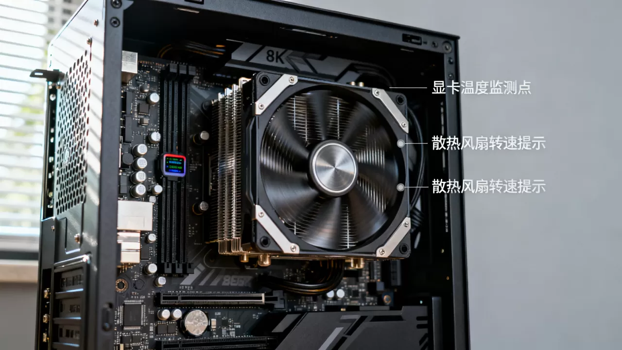 显卡温度过高主机怎么办，显卡温度过高