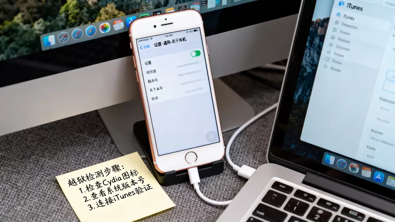iphone6怎么查看是否越狱，iphone6越狱检测方法