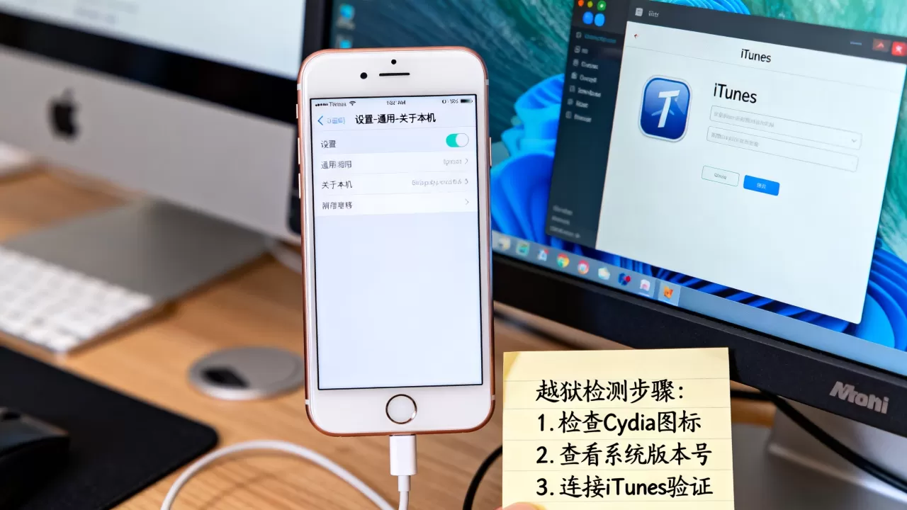 iphone6怎么查看是否越狱，iphone6越狱检测方法