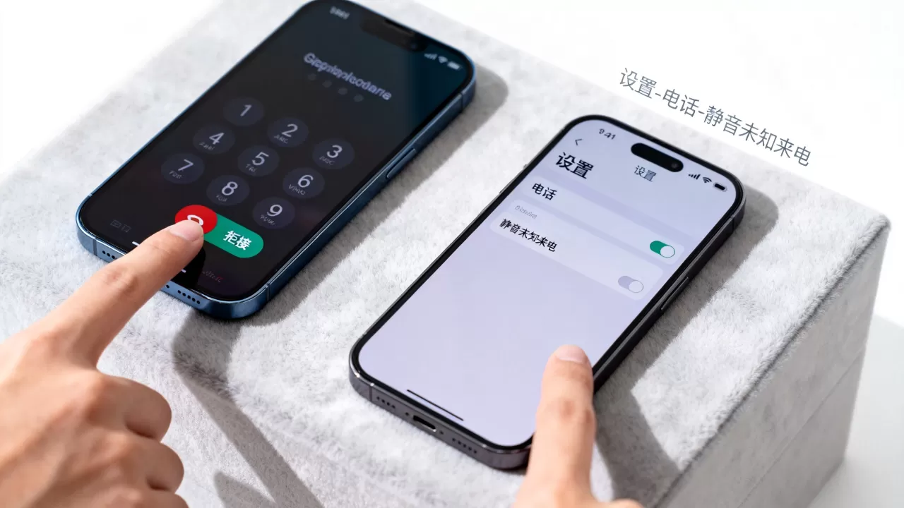 iphone怎么拒接，iphone怎么设置拒接陌生人电话