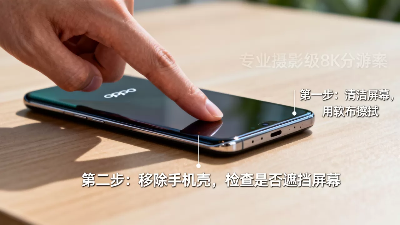 OPPO手机屏幕划不动怎么办，手机触控失灵解决方法