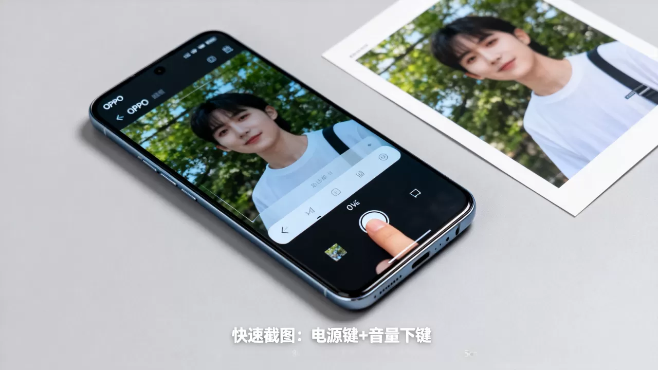 OPPO手机快速截图快捷键是什么，oppo手机截图方法