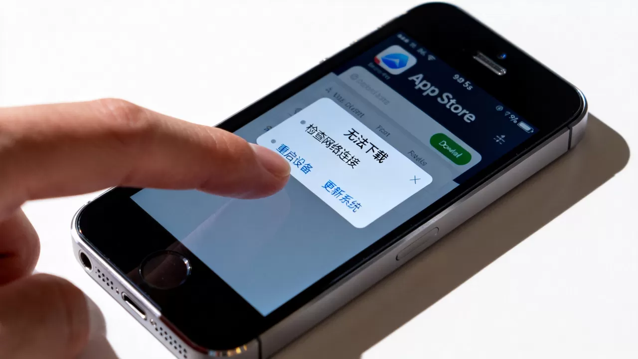 iphone5s怎么下载软件，iphone5s无法下载软件怎么办