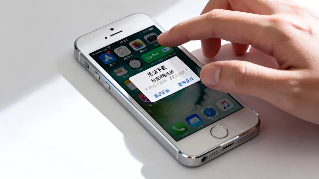 iphone5s怎么下载软件，iphone5s无法下载软件怎么办