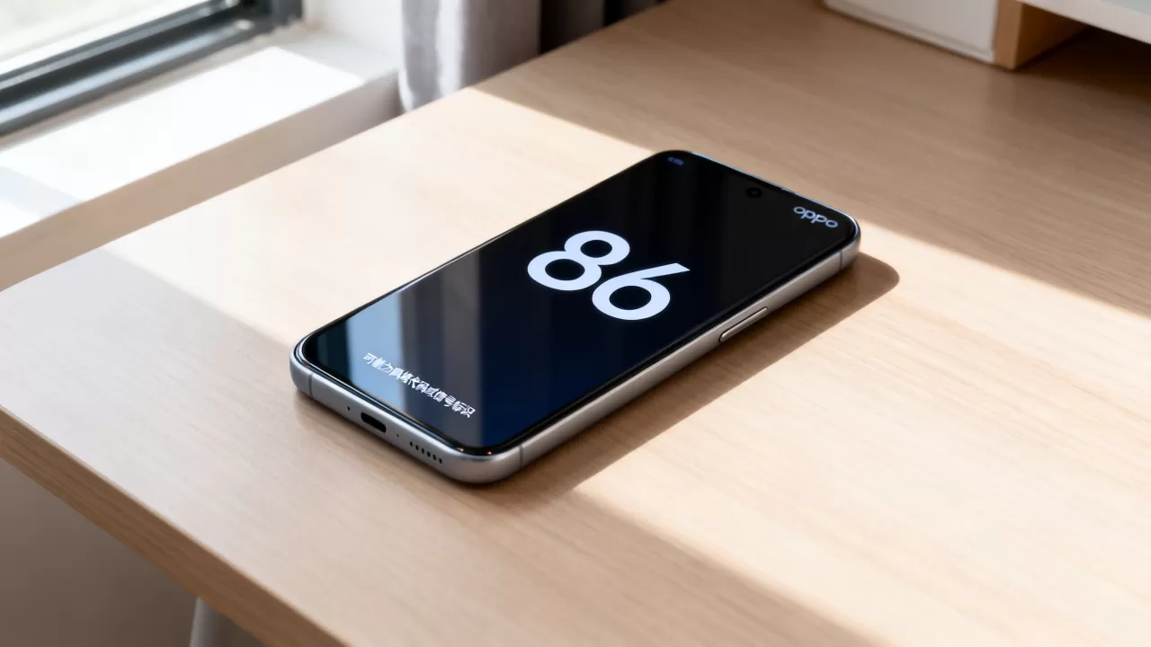 oppo手机打86是什么原因，手机显示86是什么意思