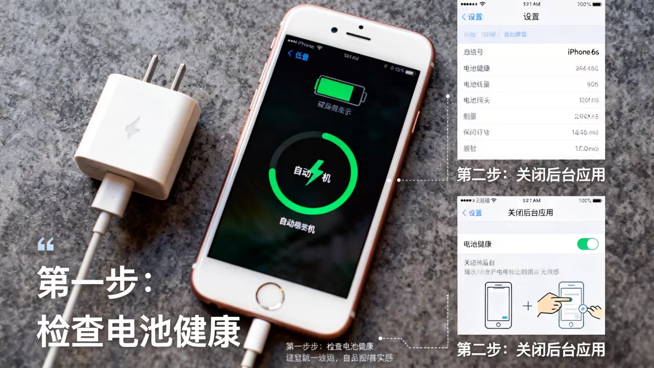 iphone6s怎么自动没电了，iPhone6s自动关机耗电快怎么办