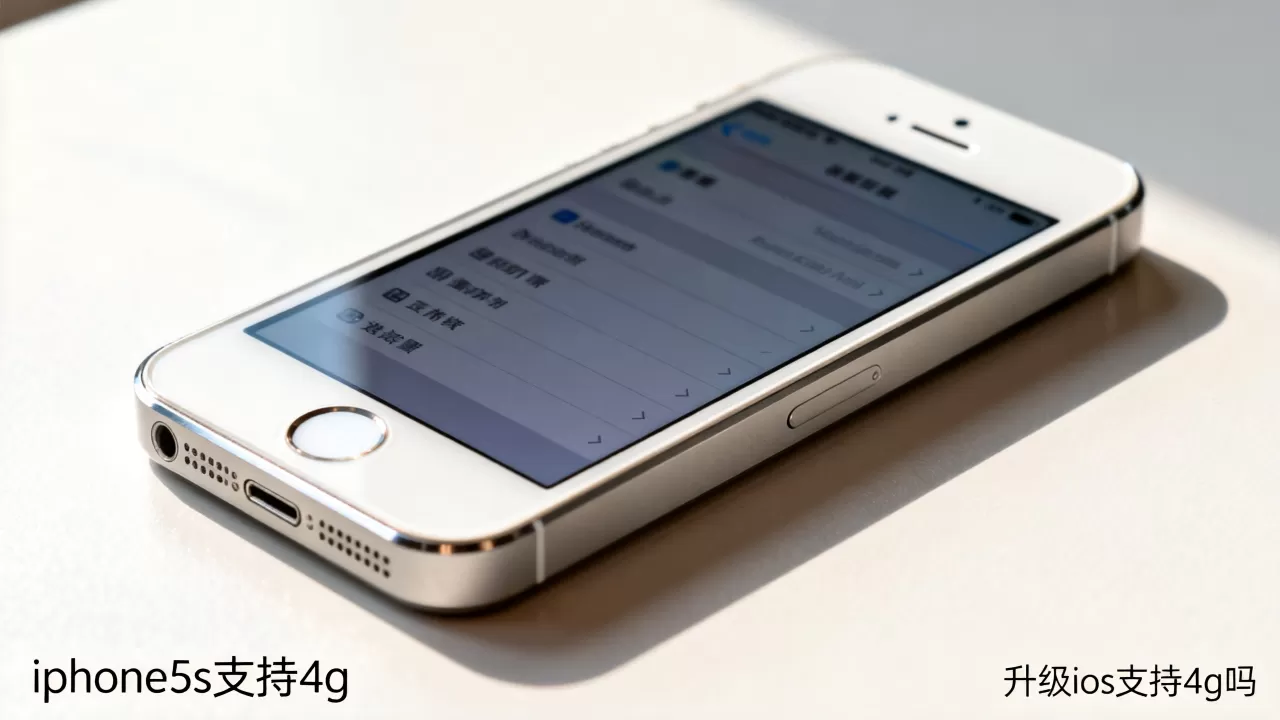 iphone5s怎么支持4g，iphone5s升级ios支持4g吗