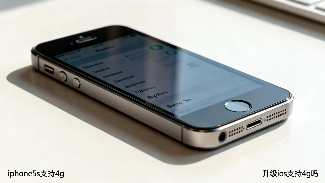 iphone5s怎么支持4g，iphone5s升级ios支持4g吗