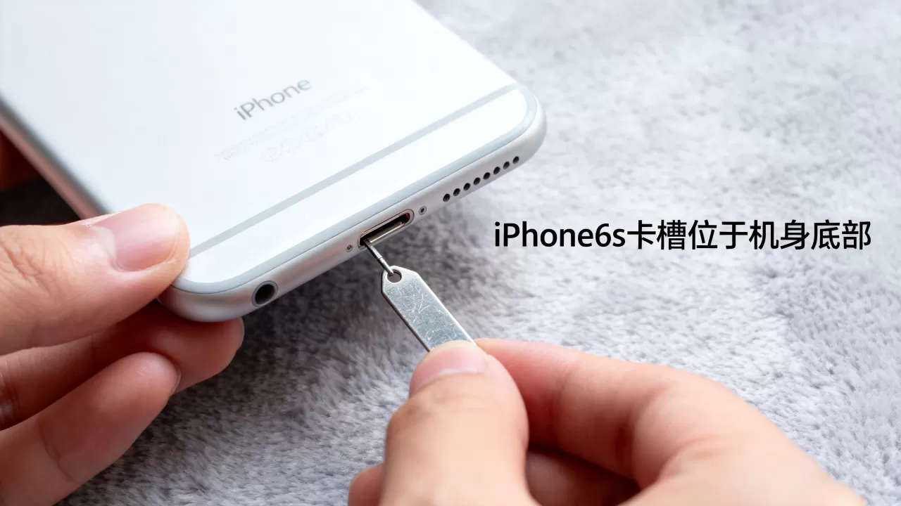 iphone6s怎么开卡槽，iPhone6s卡槽在哪里