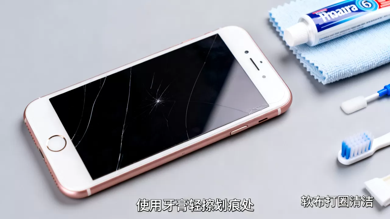 iphone6印子怎么去除，iphone6屏幕划痕修复