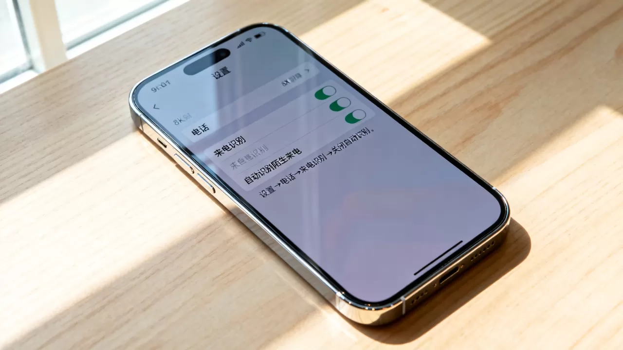 iphone怎么关闭自动识别电话功能，苹果手机屏蔽陌生来电