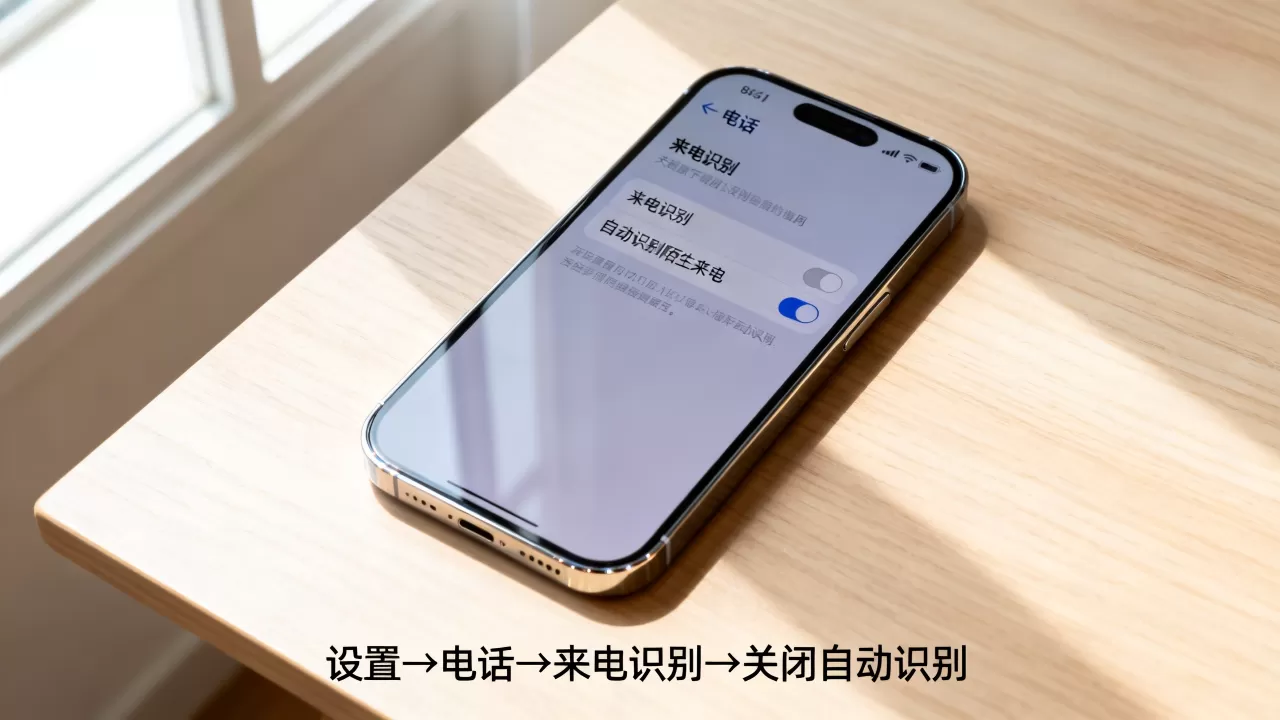 iphone怎么关闭自动识别电话功能，苹果手机屏蔽陌生来电