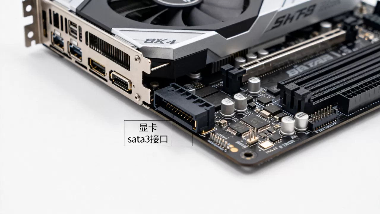 显卡挡sata3接口怎么办，sata3接口被显卡挡住