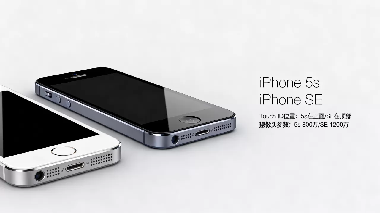 怎么分辨iphone5s和se，iphone5s和se区别
