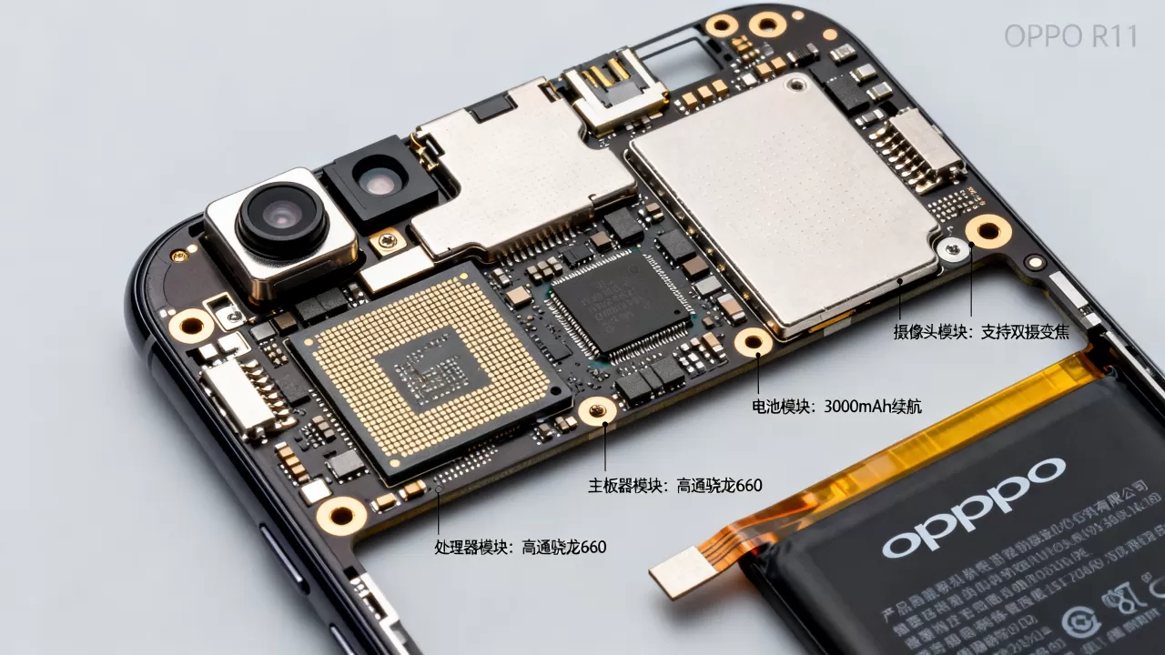 oppor11模块有什么功能，OPPO R11手机主板维修更换价格