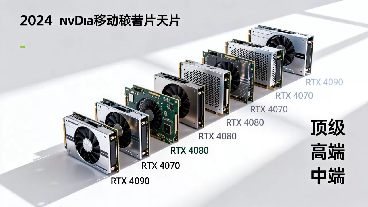 nvidia移动显卡天梯图，2024最新笔记本显卡性能排行