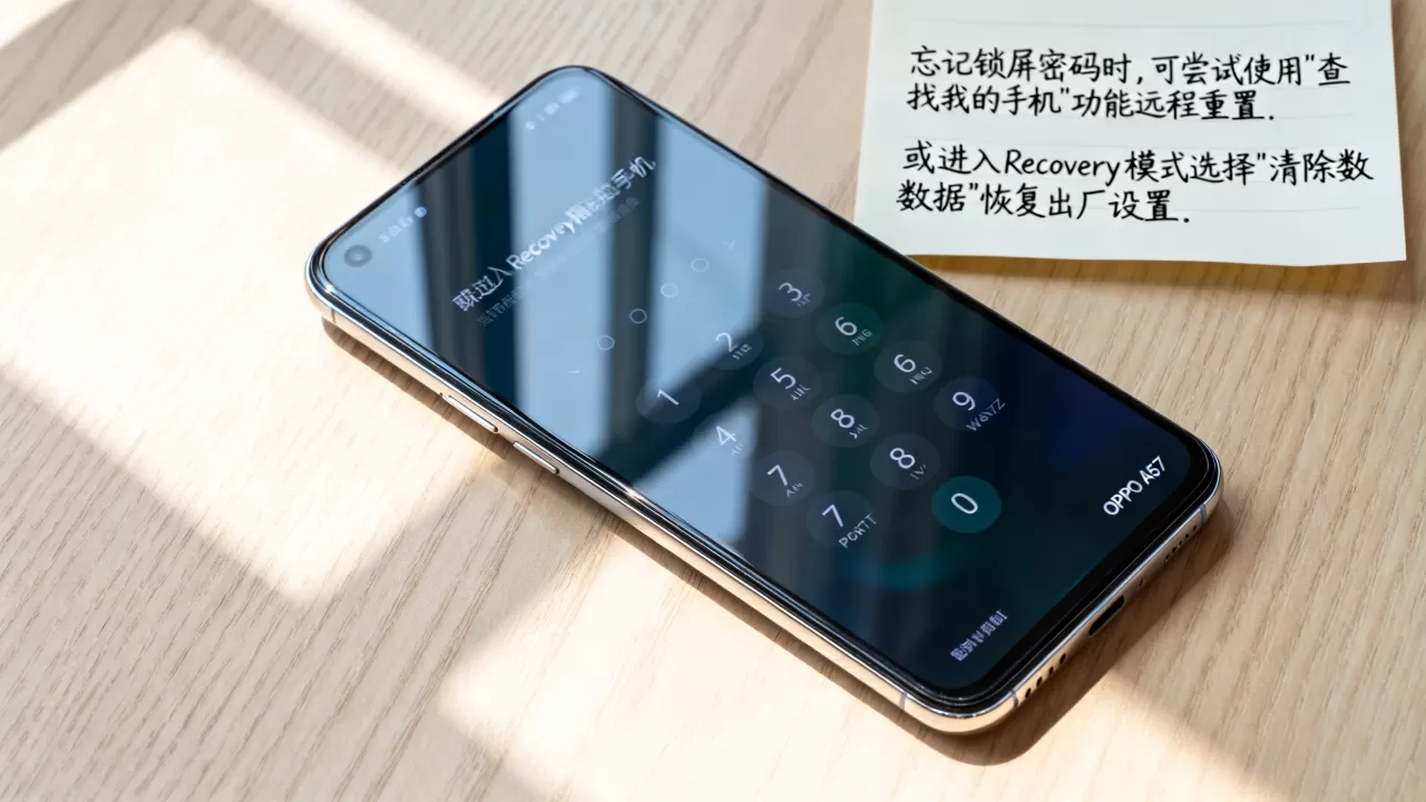 oppoa57还原密码是什么，oppoa57手机忘记锁屏密码怎么解