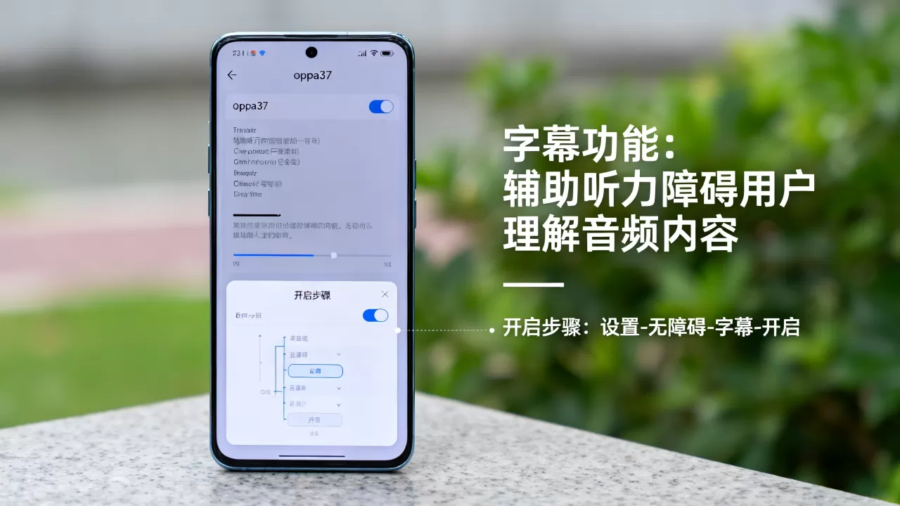 oppoa37字幕有什么用，oppoa37怎么开启字幕
