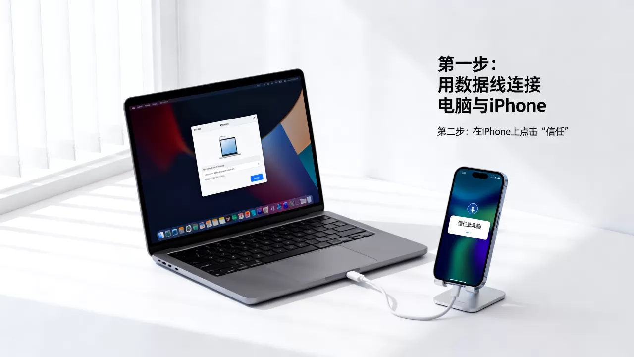 怎么把电脑上的照片弄到iphone上，iPhone传照片到电脑