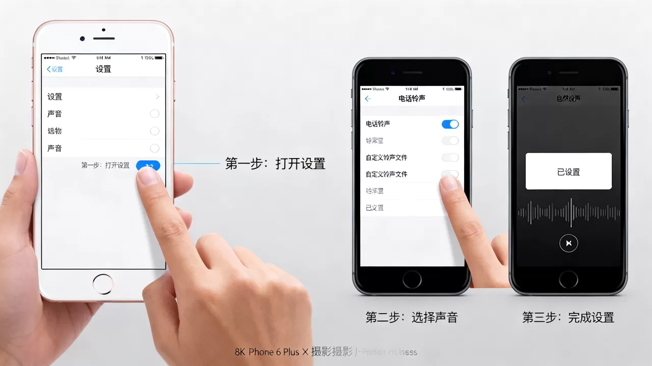 iphone6 plus怎么设置来电铃声，iphone6plus自定义铃声教程