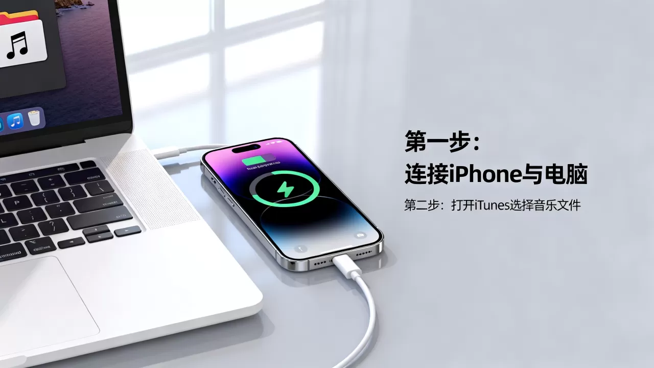 怎么把歌拉进iphone，iPhone导入音乐教程